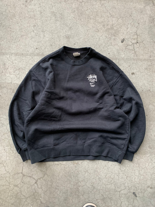 (L/XL) Stussy x Nike International Crewneck