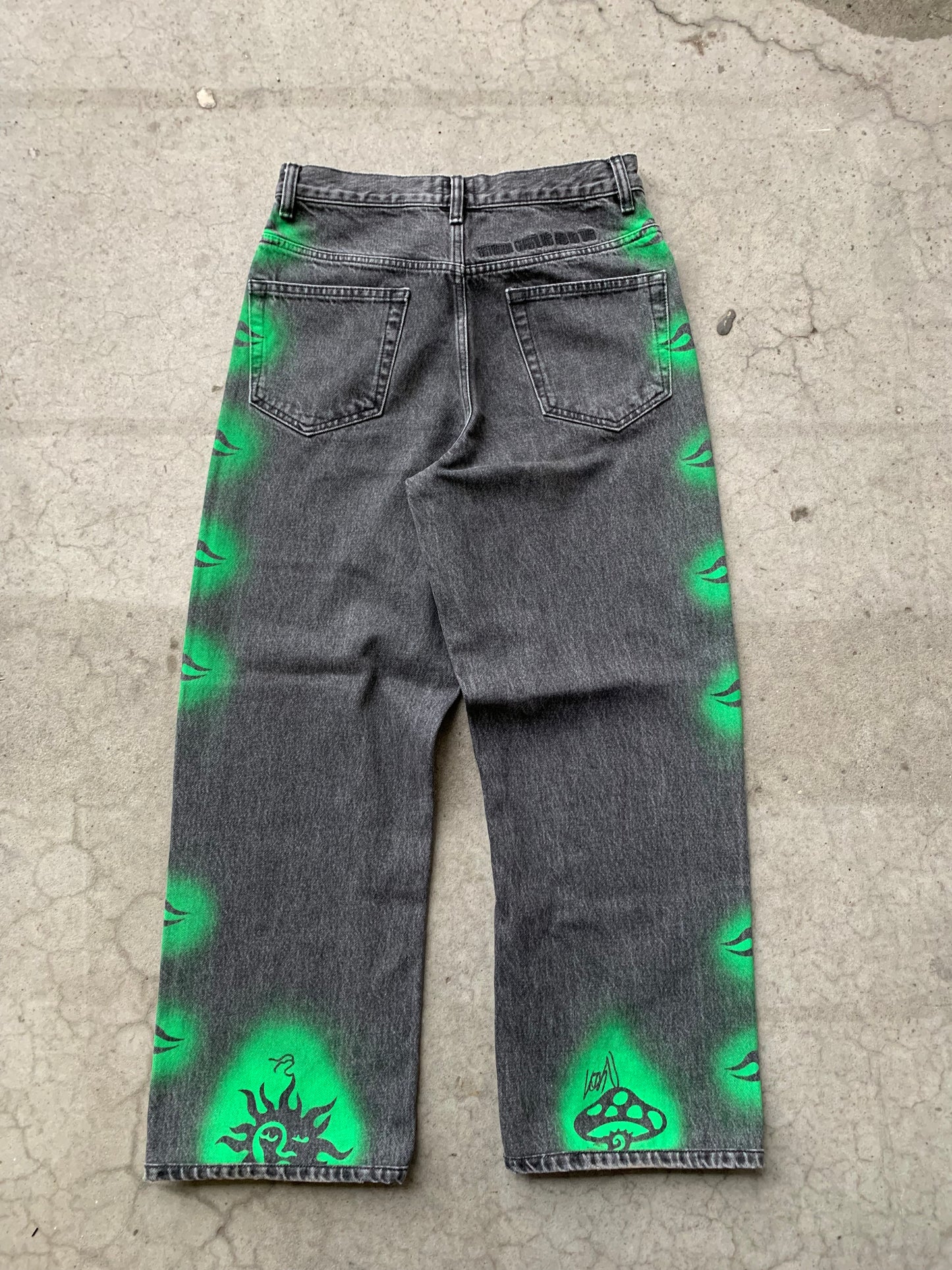 (28”) Dries Van Noten x Stussy Stencil Denim
