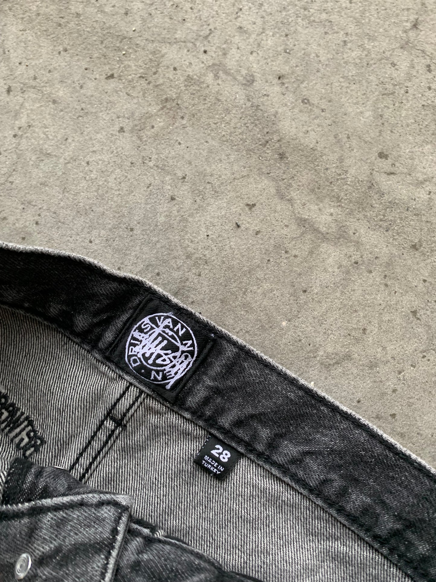 (28”) Dries Van Noten x Stussy Stencil Denim