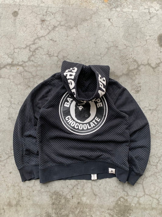 (S) Chocoolate x Bape Zip Up Hoodie