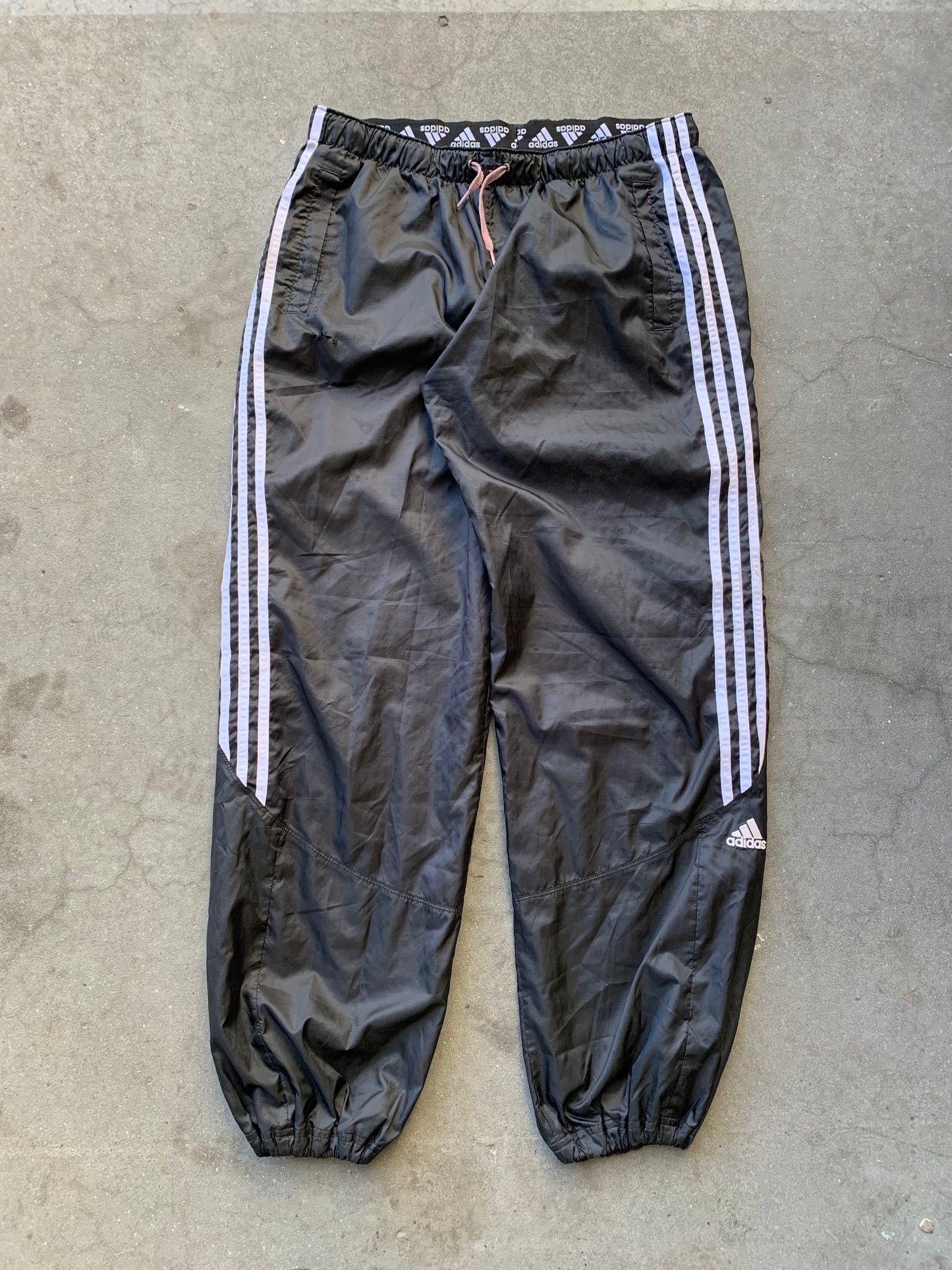 (L) Adidas Windbreaker Pants