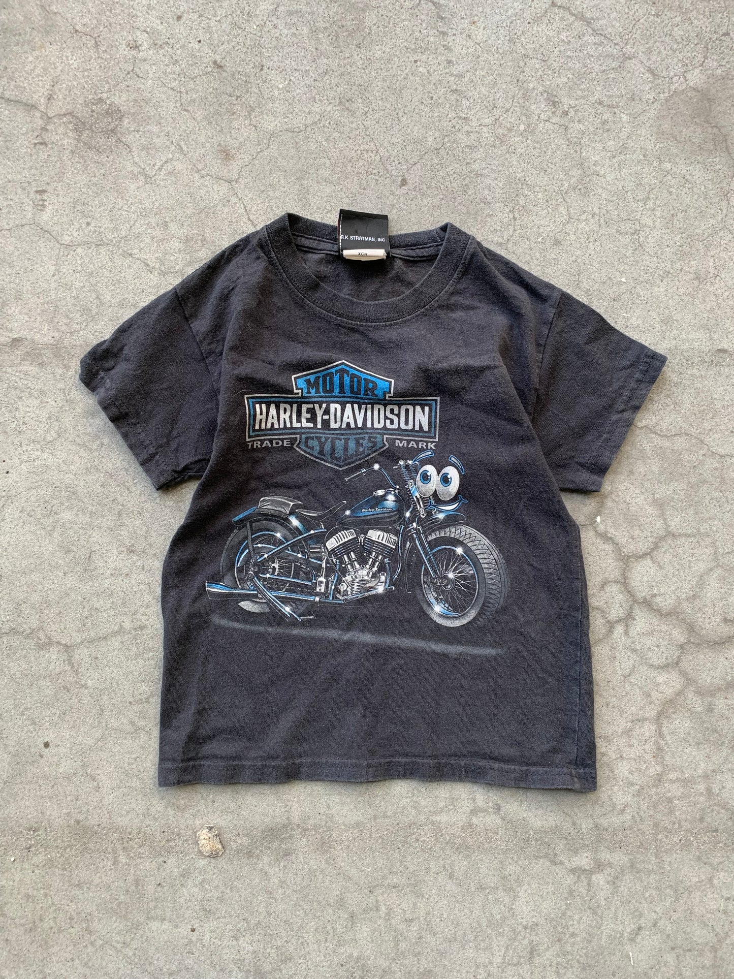 (youth xs) Harley Davidson Baby Tee Top