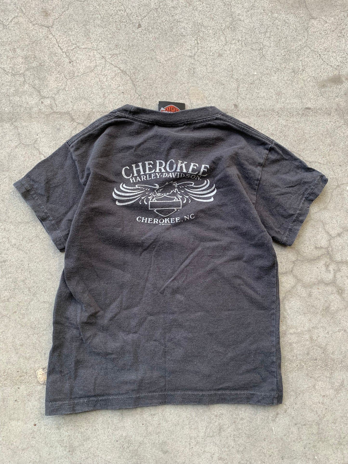 (youth xs) Harley Davidson Baby Tee Top