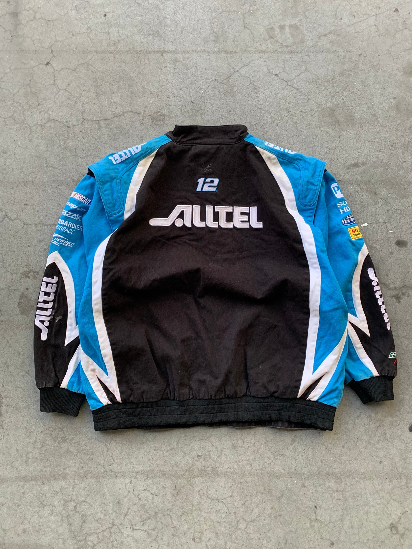 (2X) Chase Authentics Alltel Racing Jacket