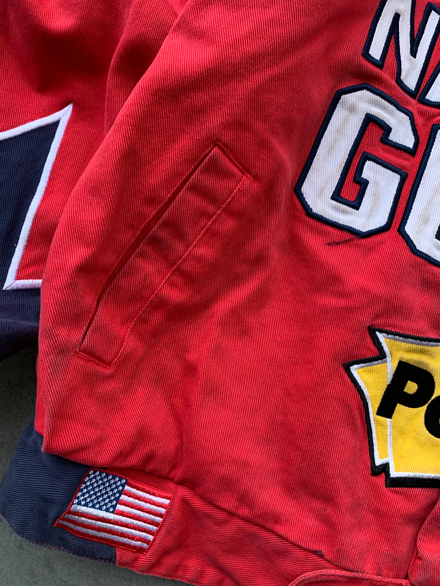 (2X/3X) National Guard Post It Nascar Jacket