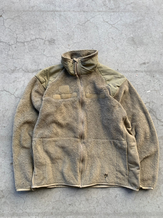 (M) Vintage Military Fleece Zip Up