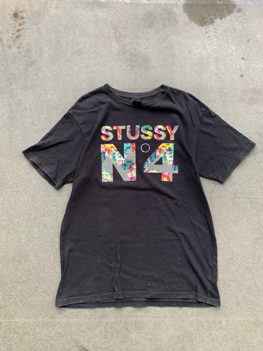 (M/L) Stussy N4 Floral Tee