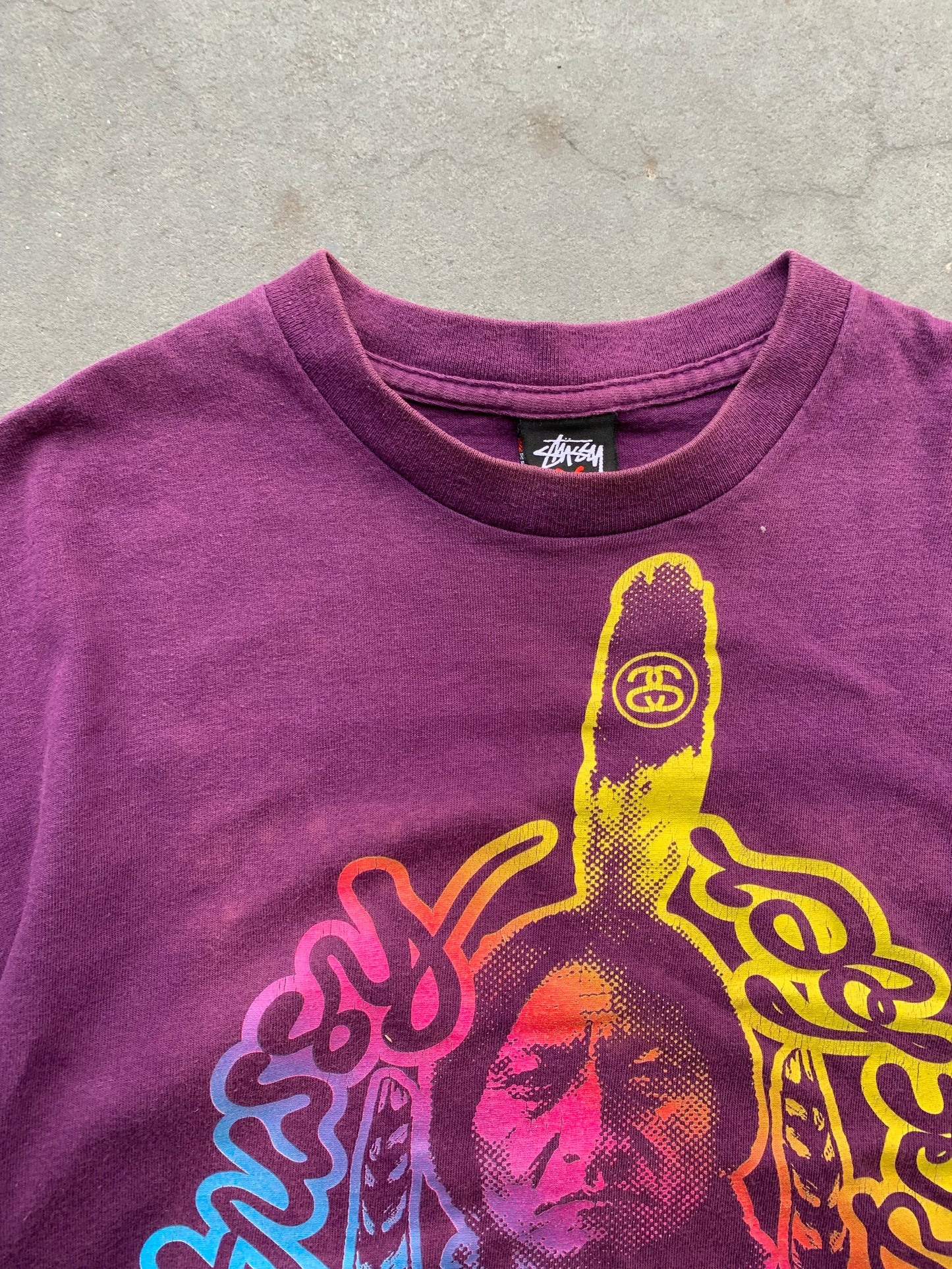 (S/M) Early 00’s Stussy NYC Chief Tee