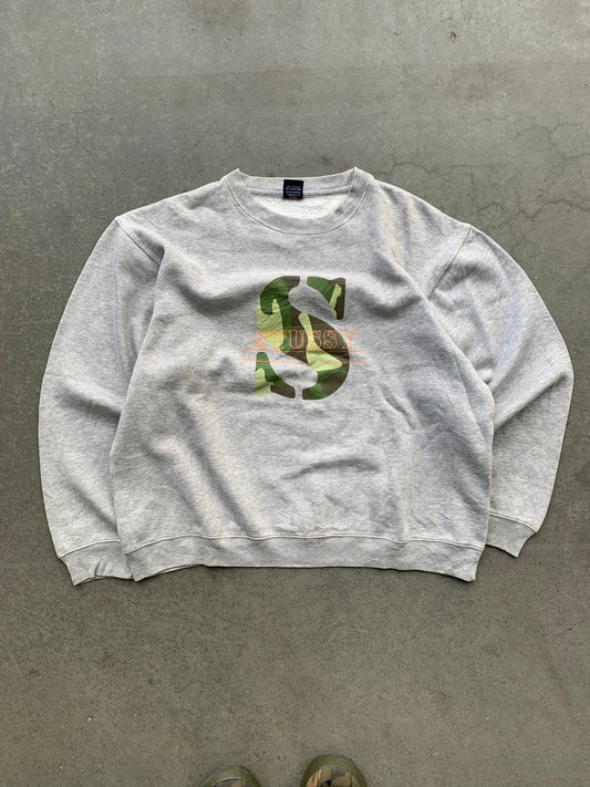 (L) 90’s Stussy Doublesided Crewneck