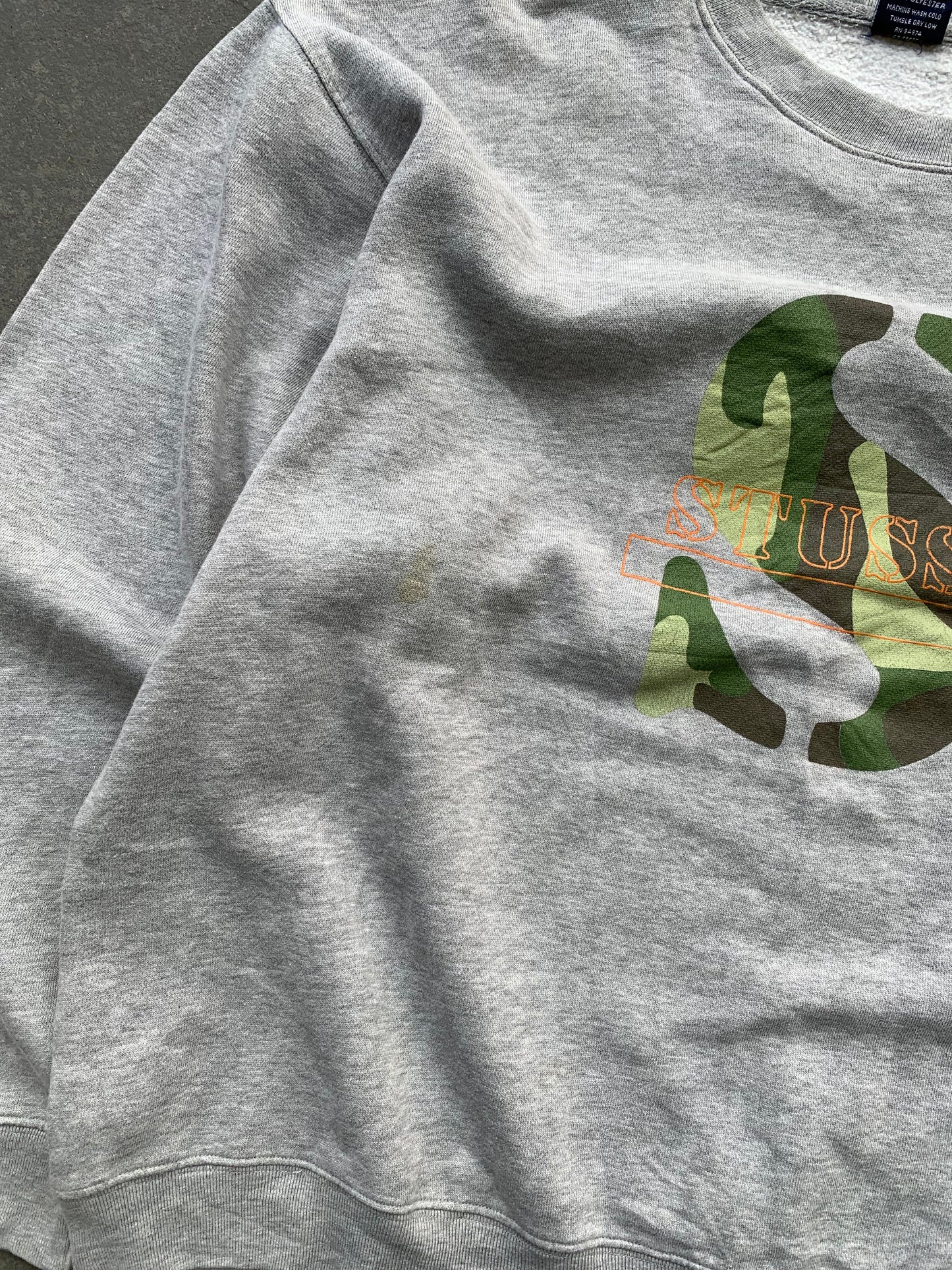 (L) 90’s Stussy Doublesided Crewneck