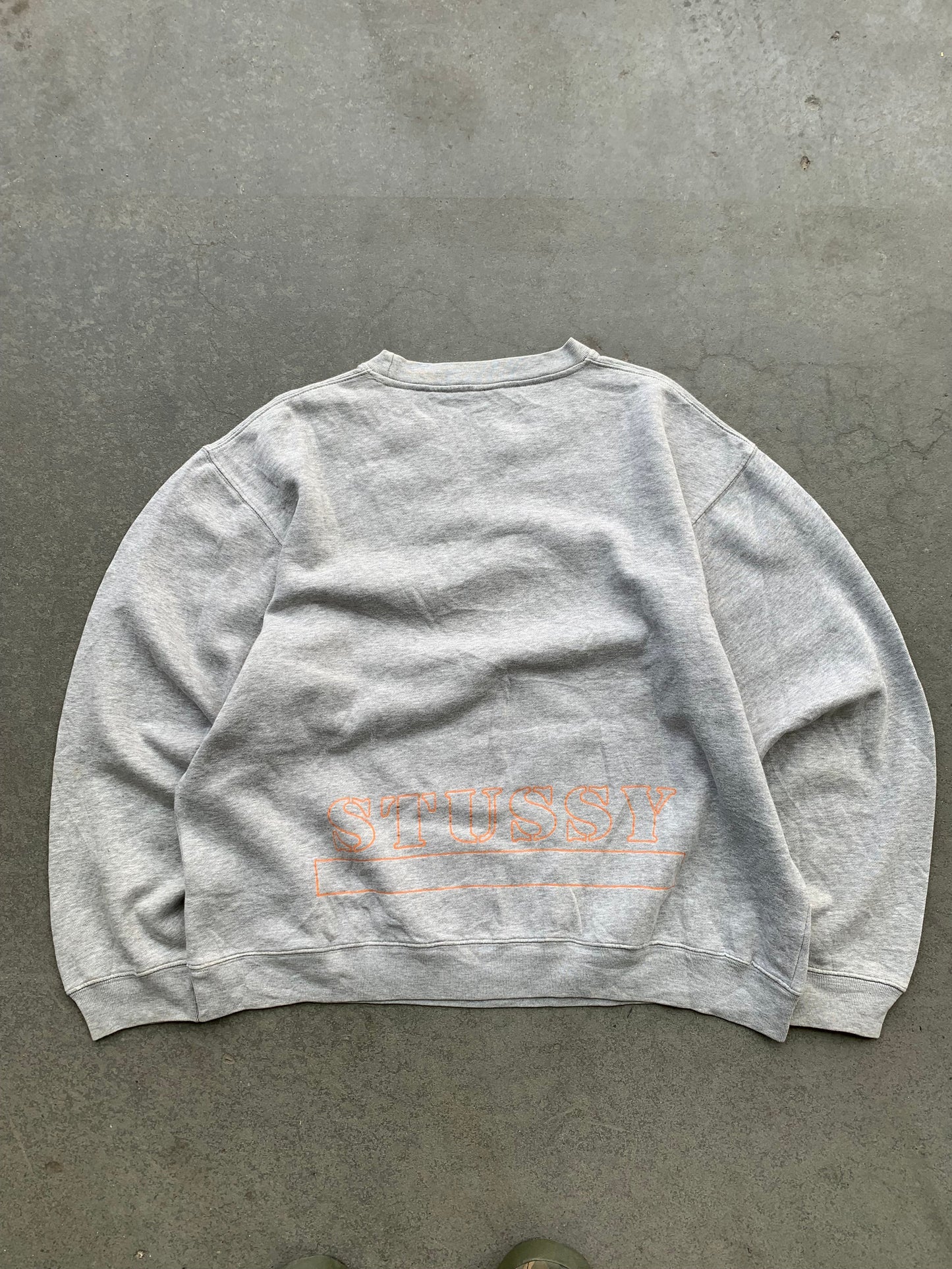 (L) 90’s Stussy Doublesided Crewneck