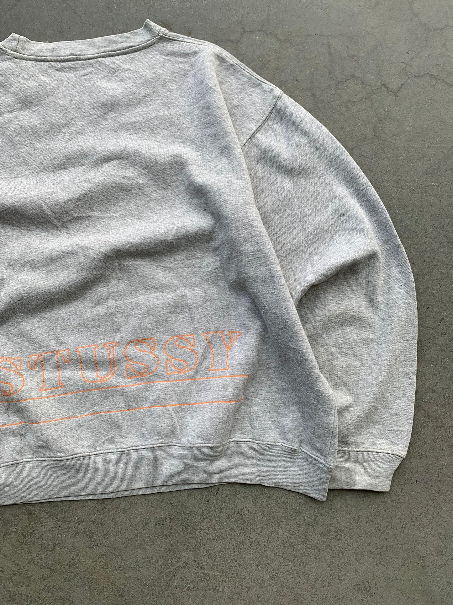 (L) 90’s Stussy Doublesided Crewneck