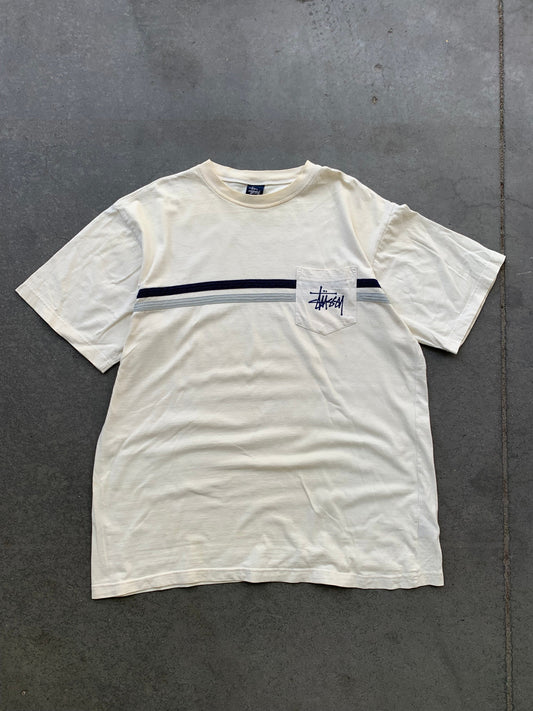 (XL/2X) 90’s Stussy Pocket Tee
