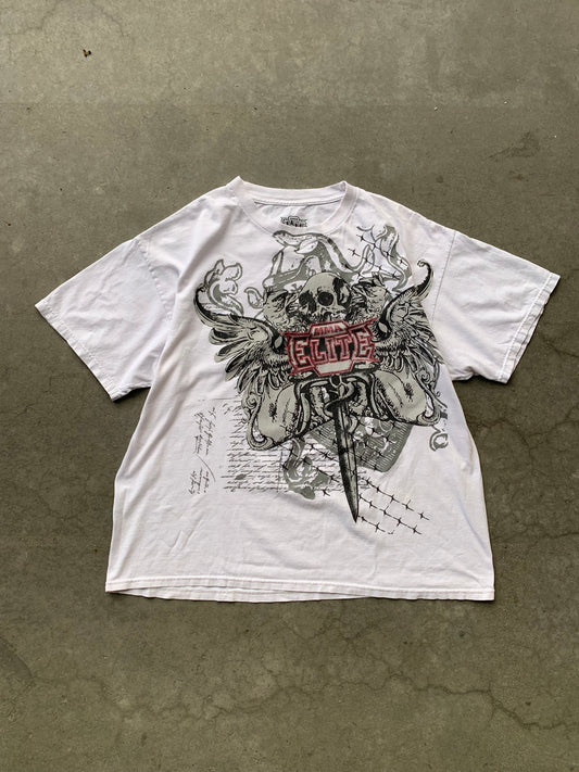 (XL) MMA Elite Skulls Tee