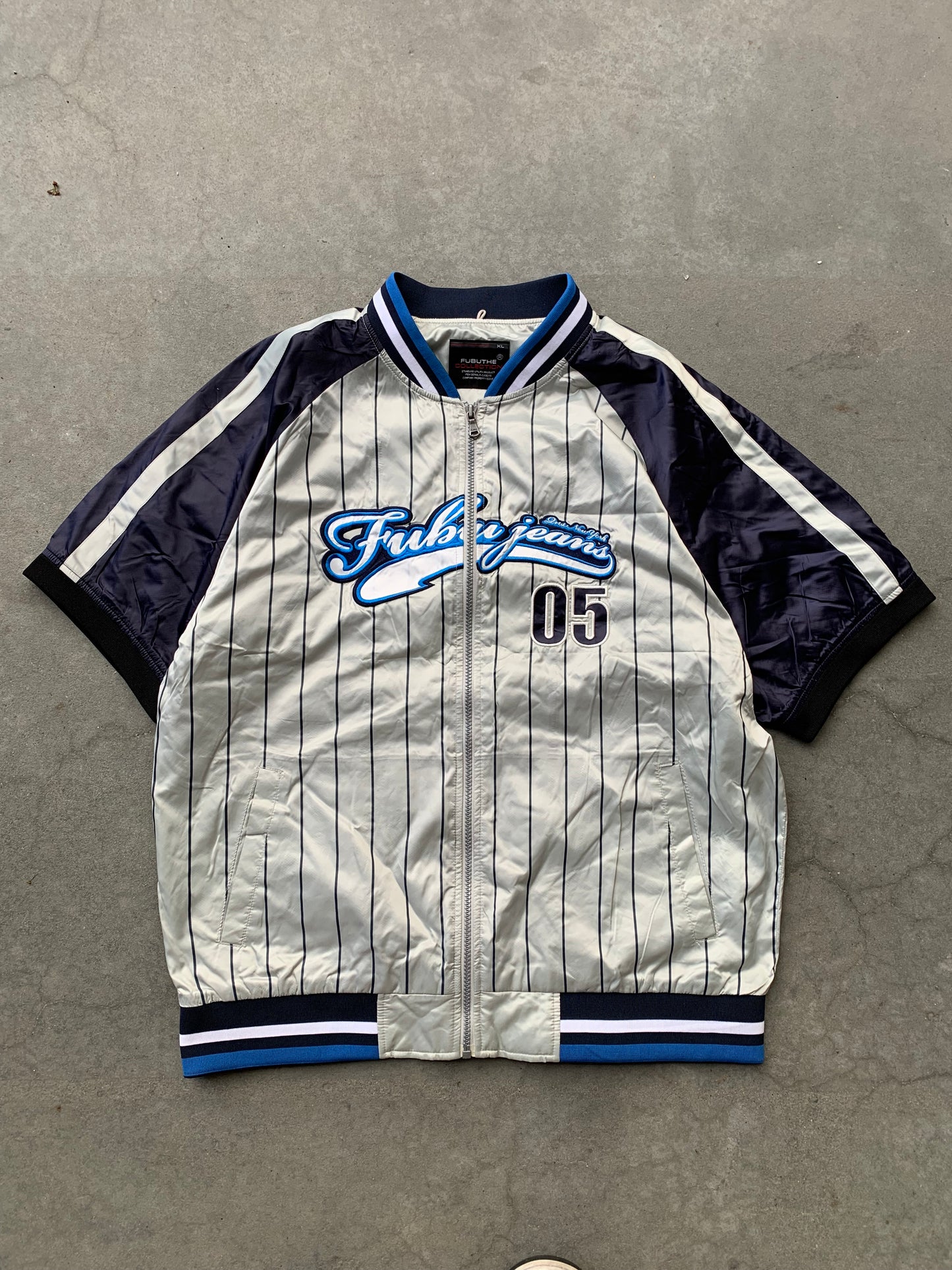 (XL/2X) FUBU Baseball Jkt Style Zip Up