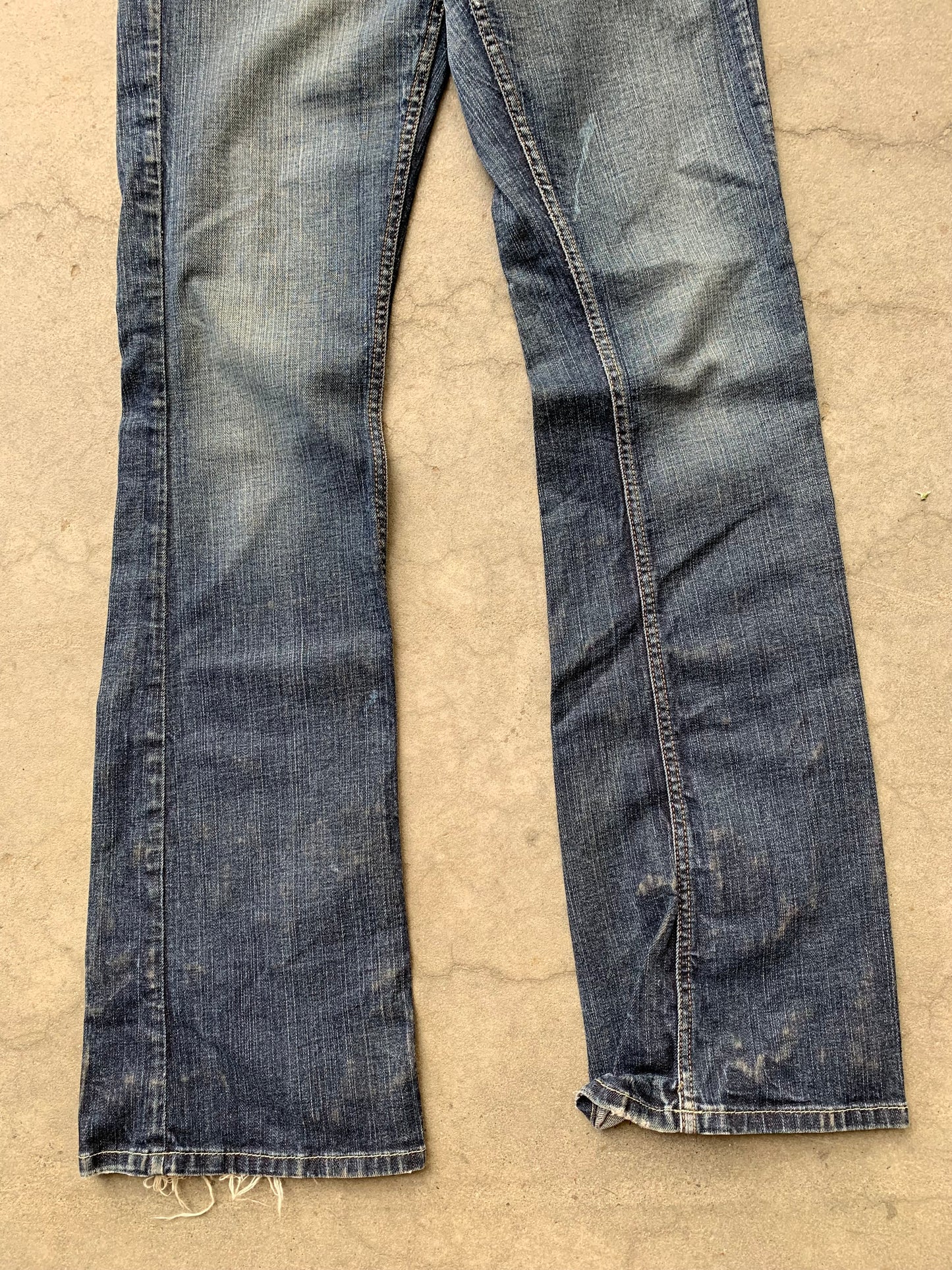 (25”) Y2K Guess Flares