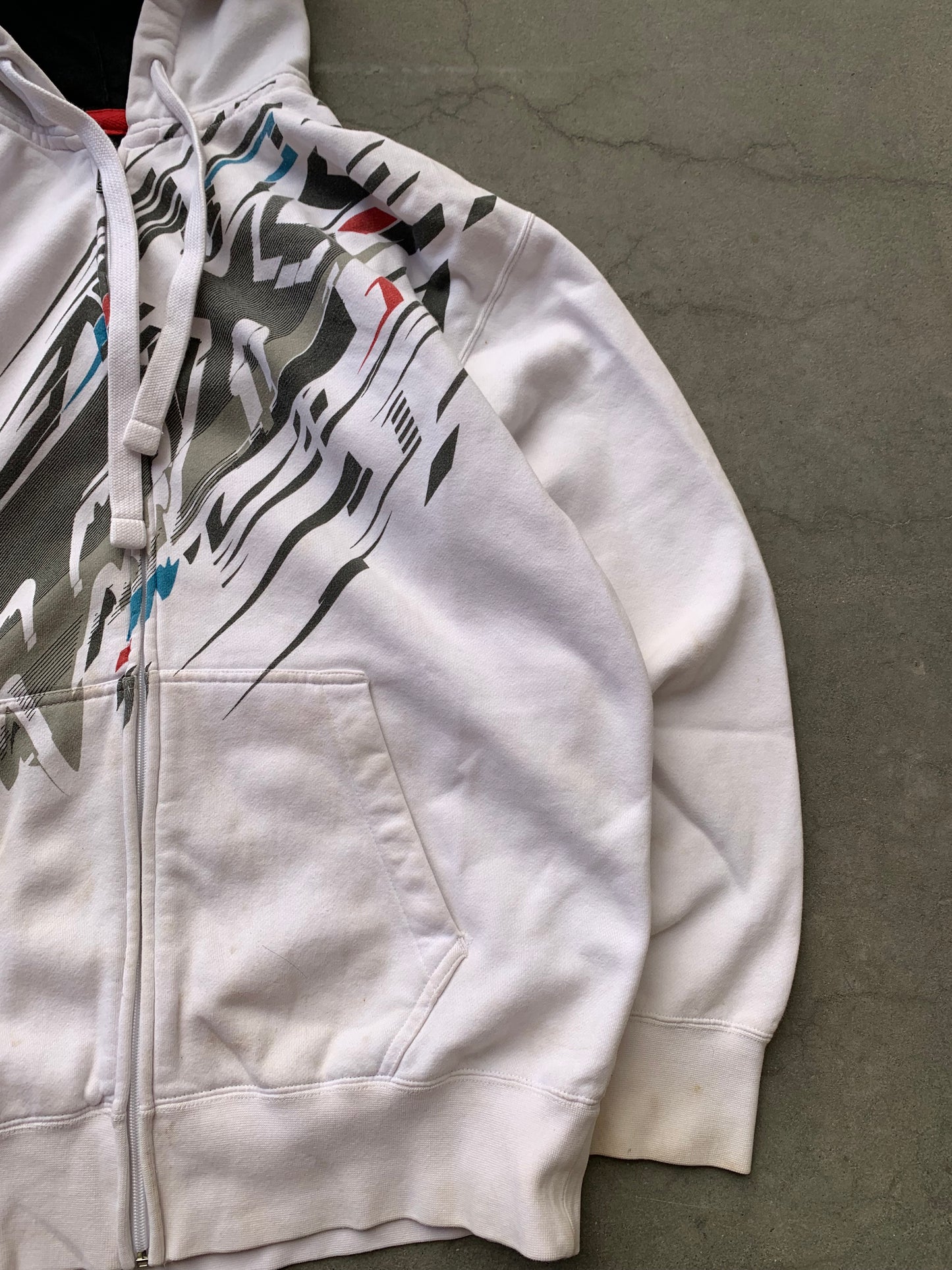 (2X) 00’s Fox Racing Zip Up Hoodie