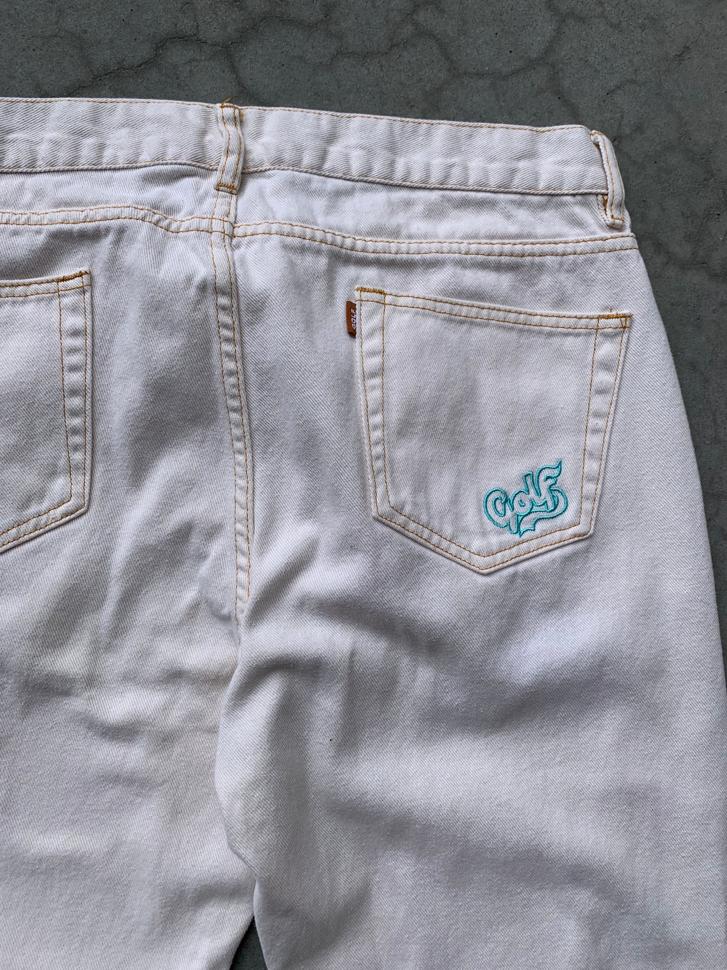 (34”) Golf Wang Script Jeans