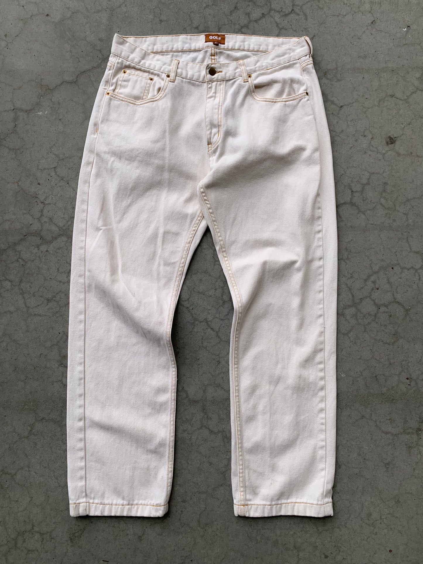 (34”) Golf Wang Script Jeans
