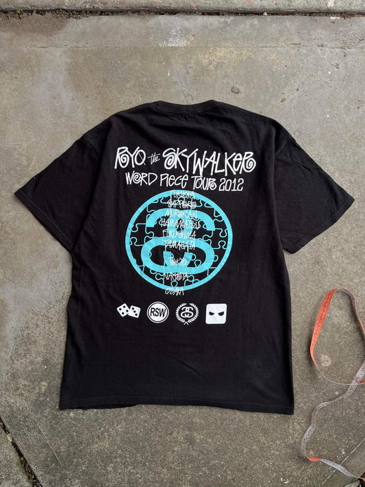 (L) Stussy World Peace Doublesided Tee