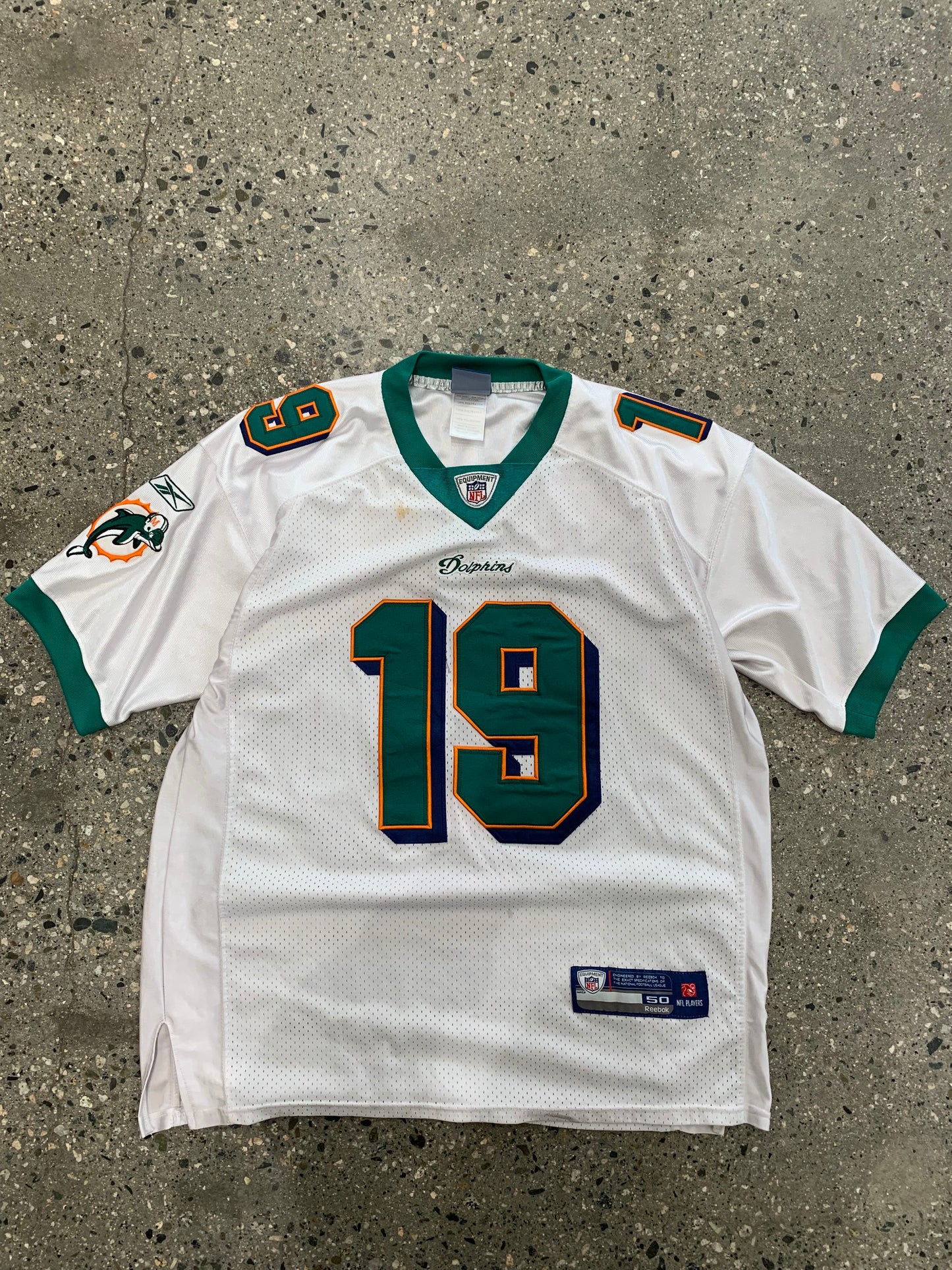 (M) Miami Dolphins Reebok Jersey