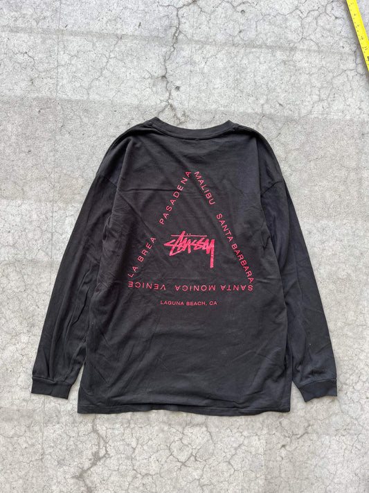 (M/L) Stussy Laguna Beach LS