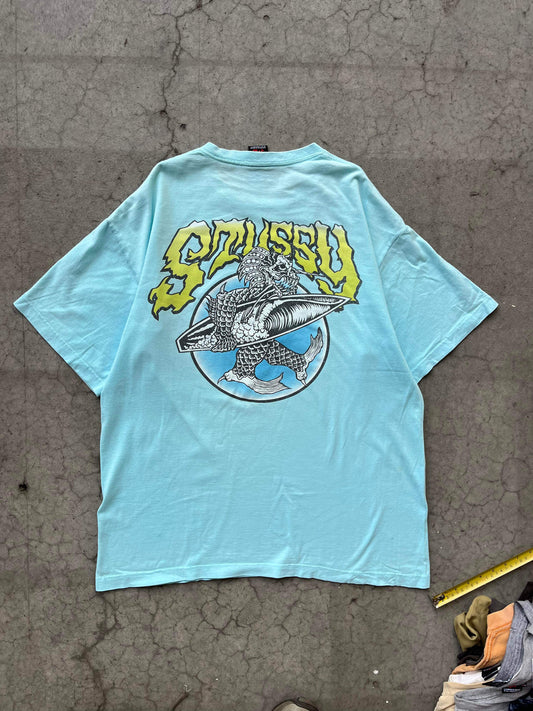 (XL) Early 00’s Stussy Dragon Surfer
