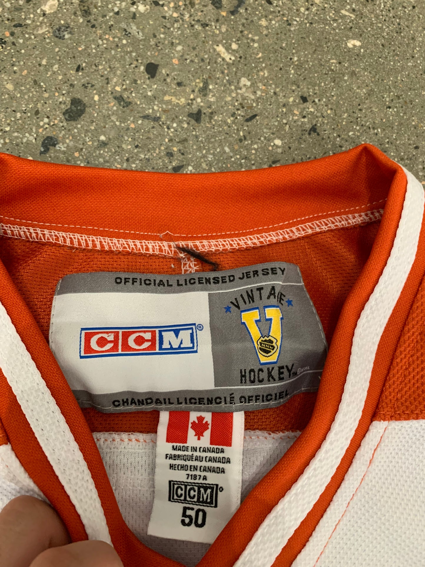 (L/XL) 80’s Souvenir NHL Wales Conference Mario Lemieux Jersey