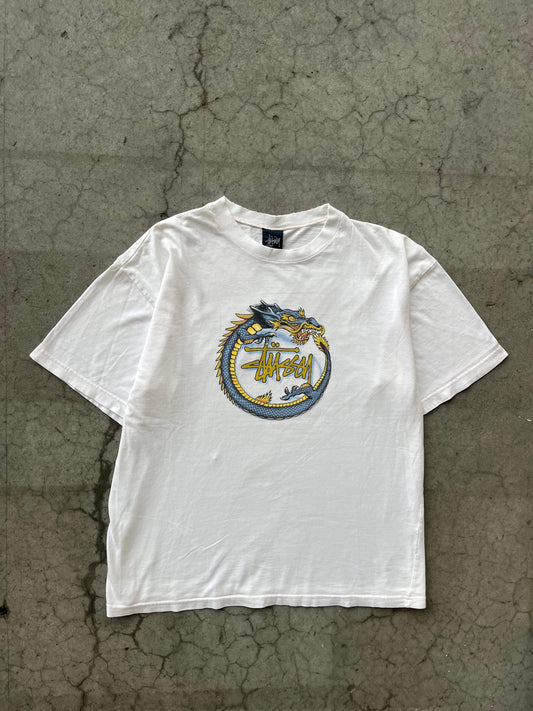 (S/M) 90’s Stussy Dragon Tee