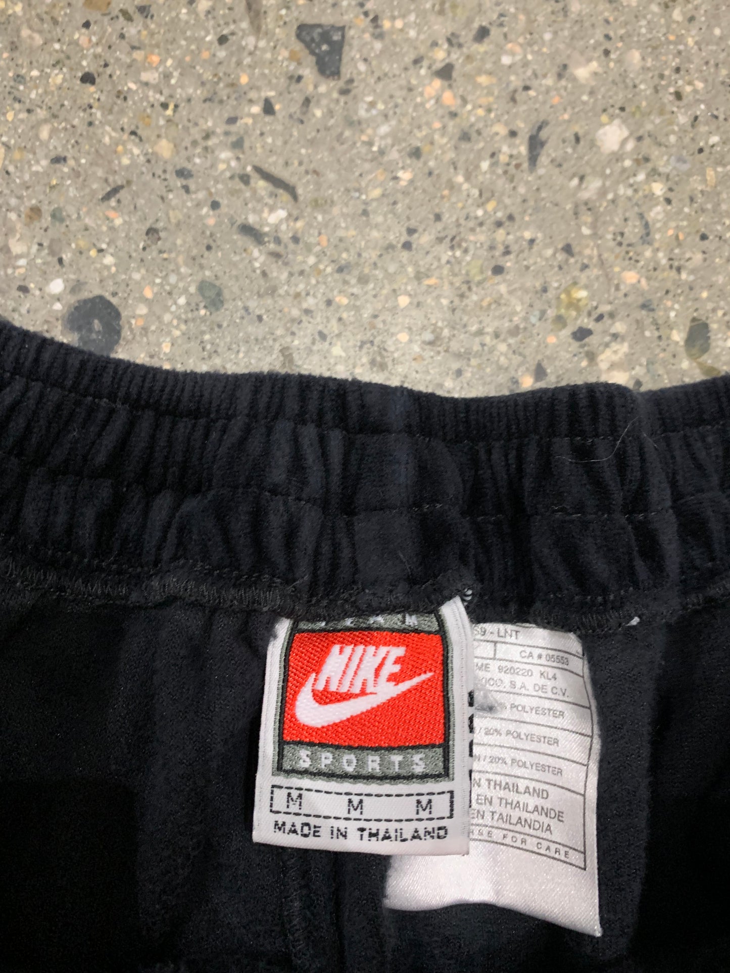 (28”) 80s/90s Nike Velour Swoosh Pants