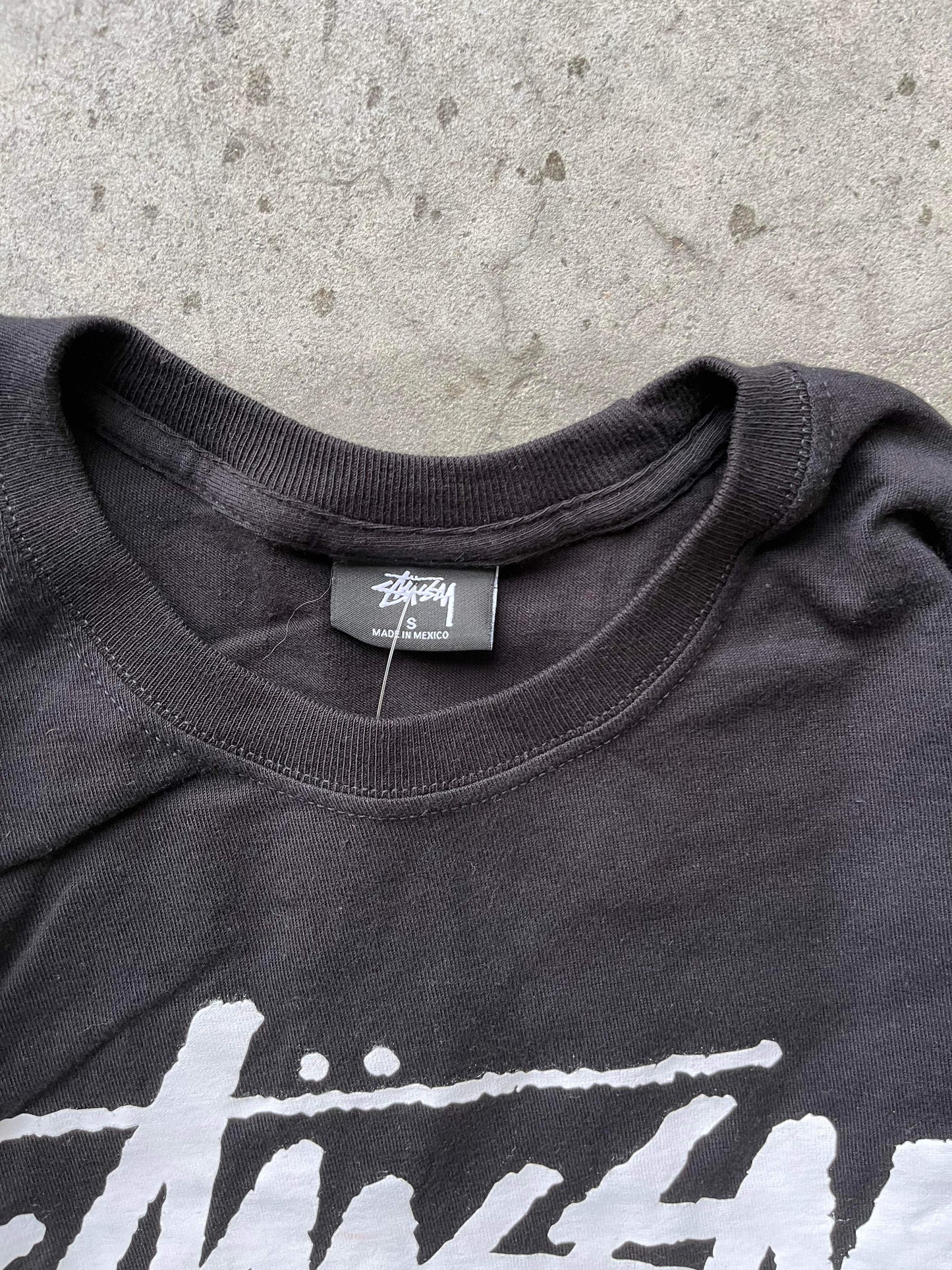 (s/m) Stussy script cities LS BNWT