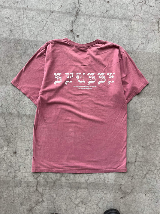 (M/L) Stussy Script Tee