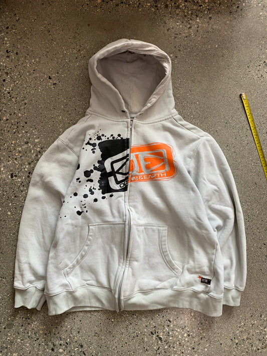 (M) Y2K Ocean Earth Zip Up Hoodie