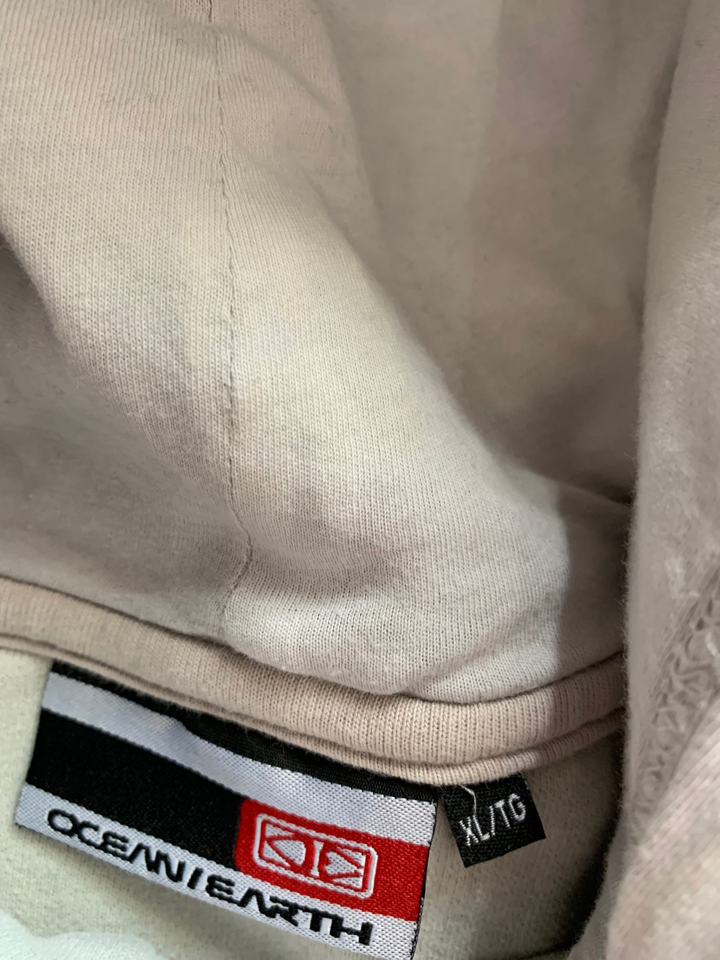 (M) Y2K Ocean Earth Zip Up Hoodie