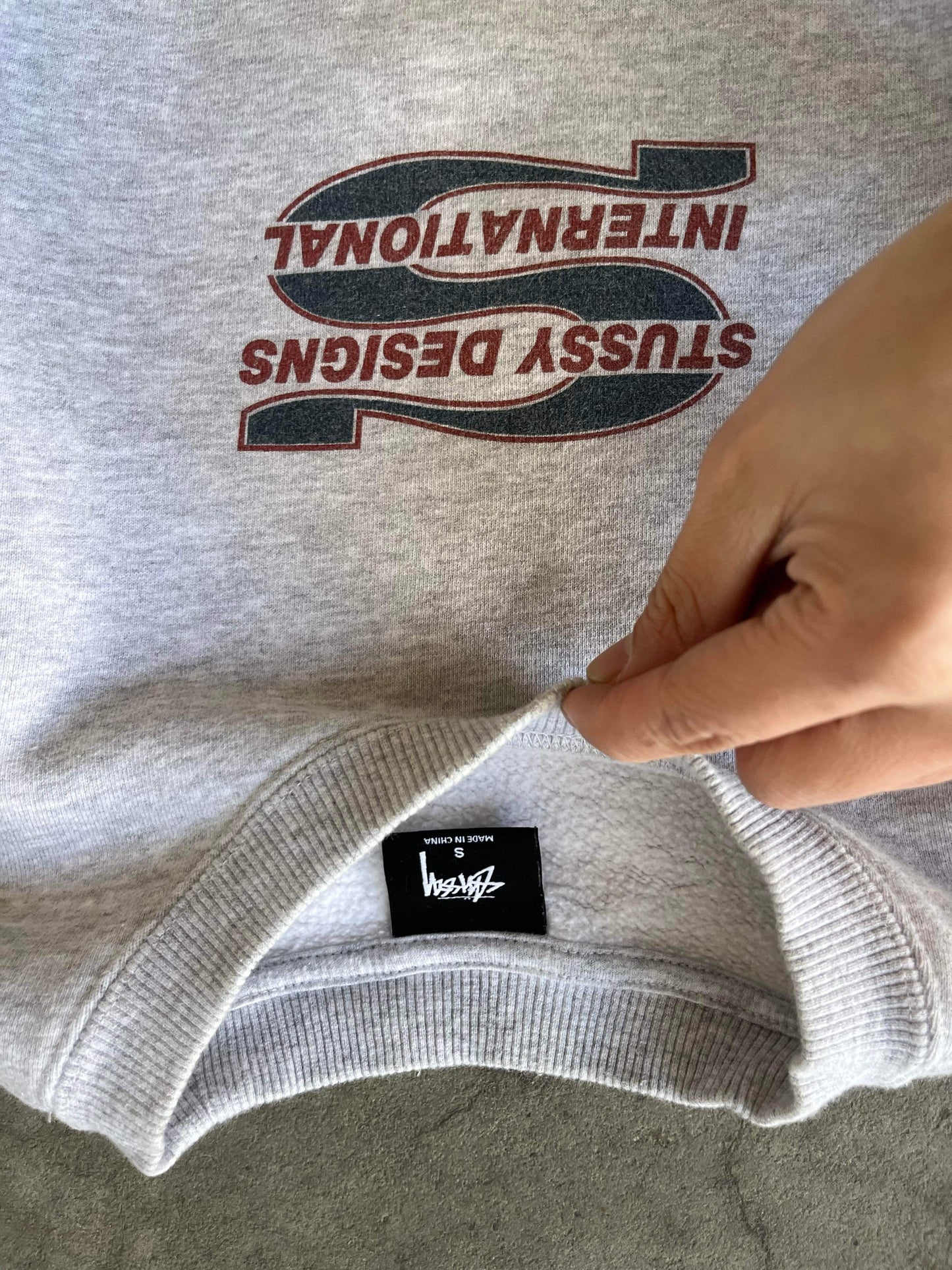 (S) Stussy Design International Crewneck