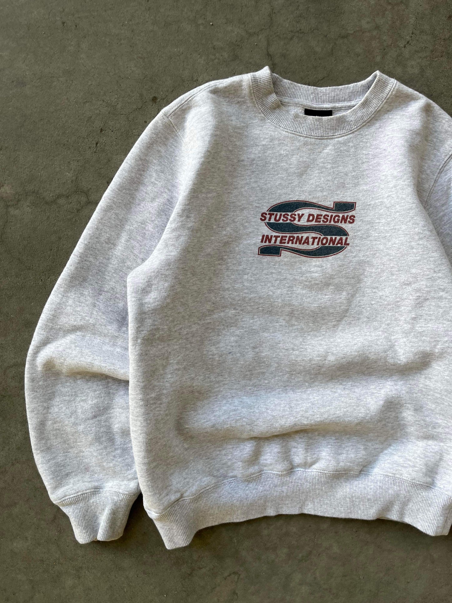 (S) Stussy Design International Crewneck