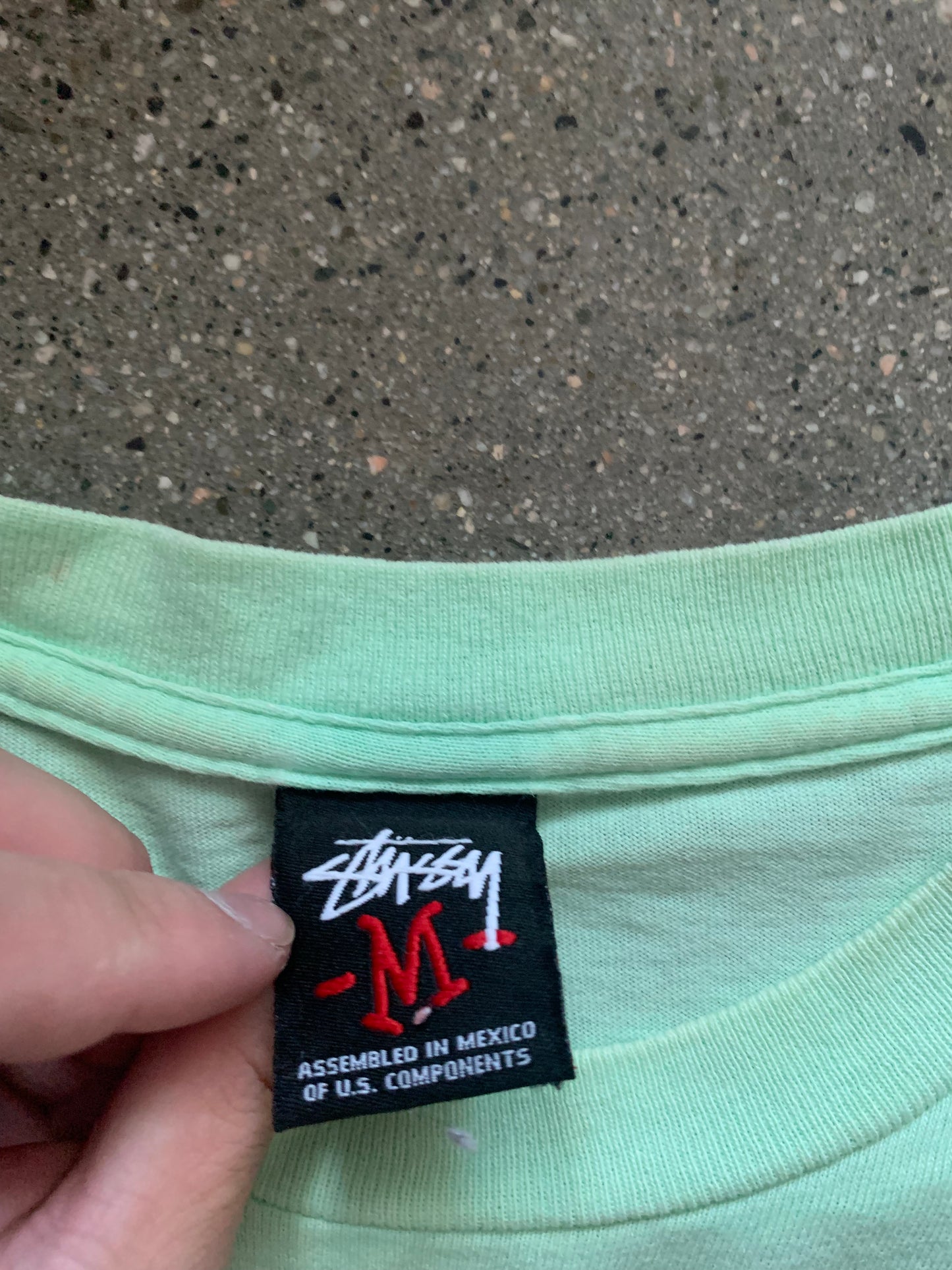 (M) Mid 2000s Stussy Speaker Tee