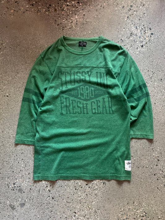 (M) Stussy Fresh Gear Green Top
