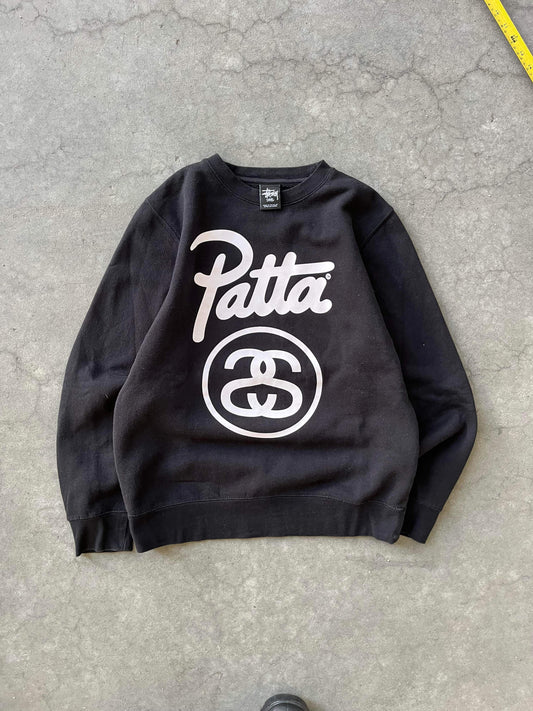 (S/M) Stussy x Patta Crewneck