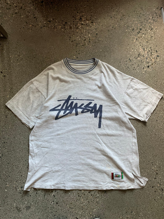 (2X) 90’s Stussy Ringer Tee