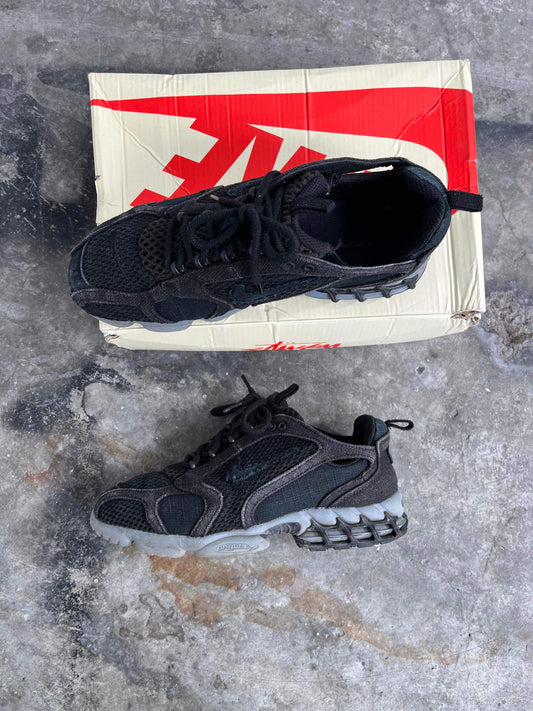(9 mens) Stussy x Nike Zoom Spiridon