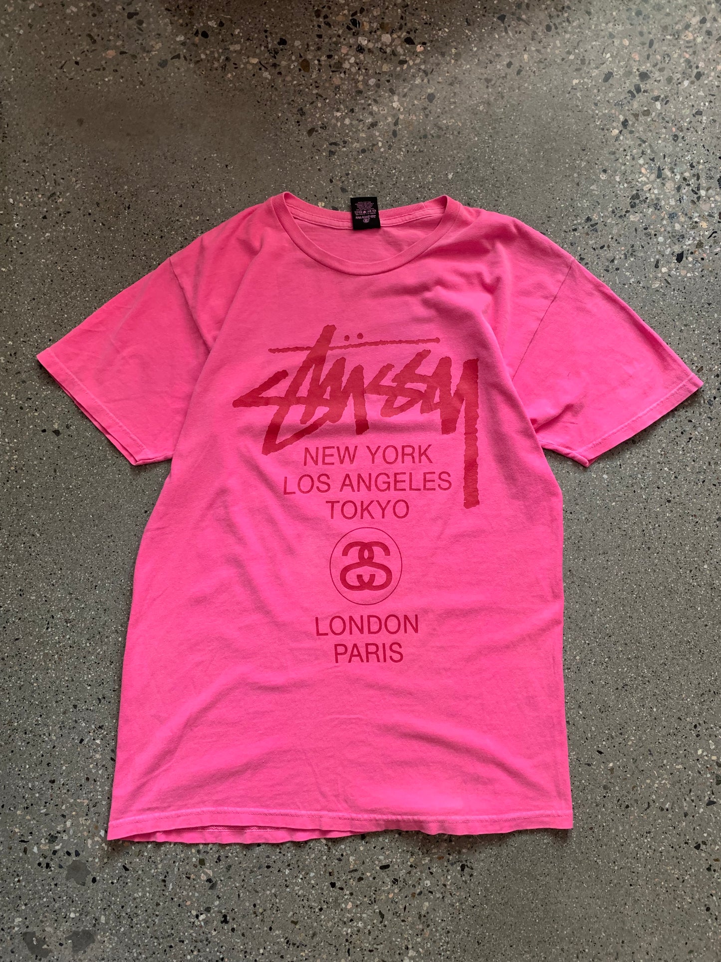 (M/L) Stussy Pink Tee