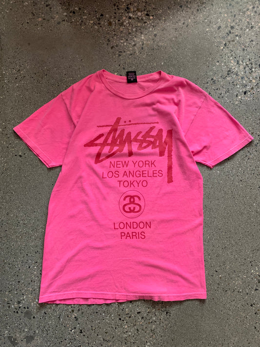 (M/L) Stussy Pink Tee