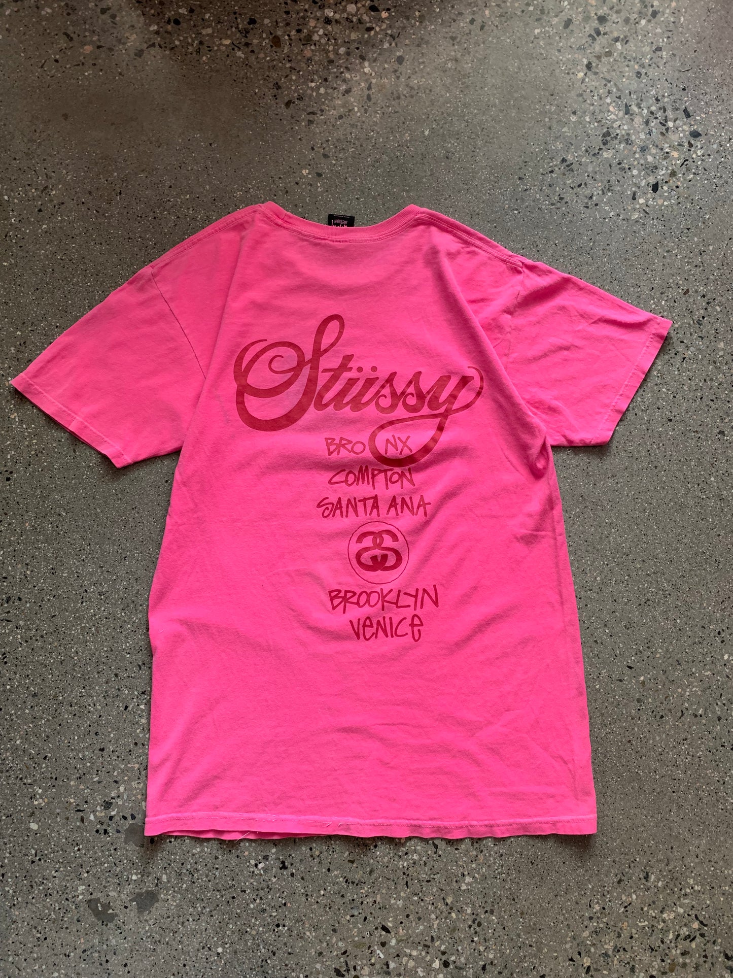 (M/L) Stussy Pink Tee