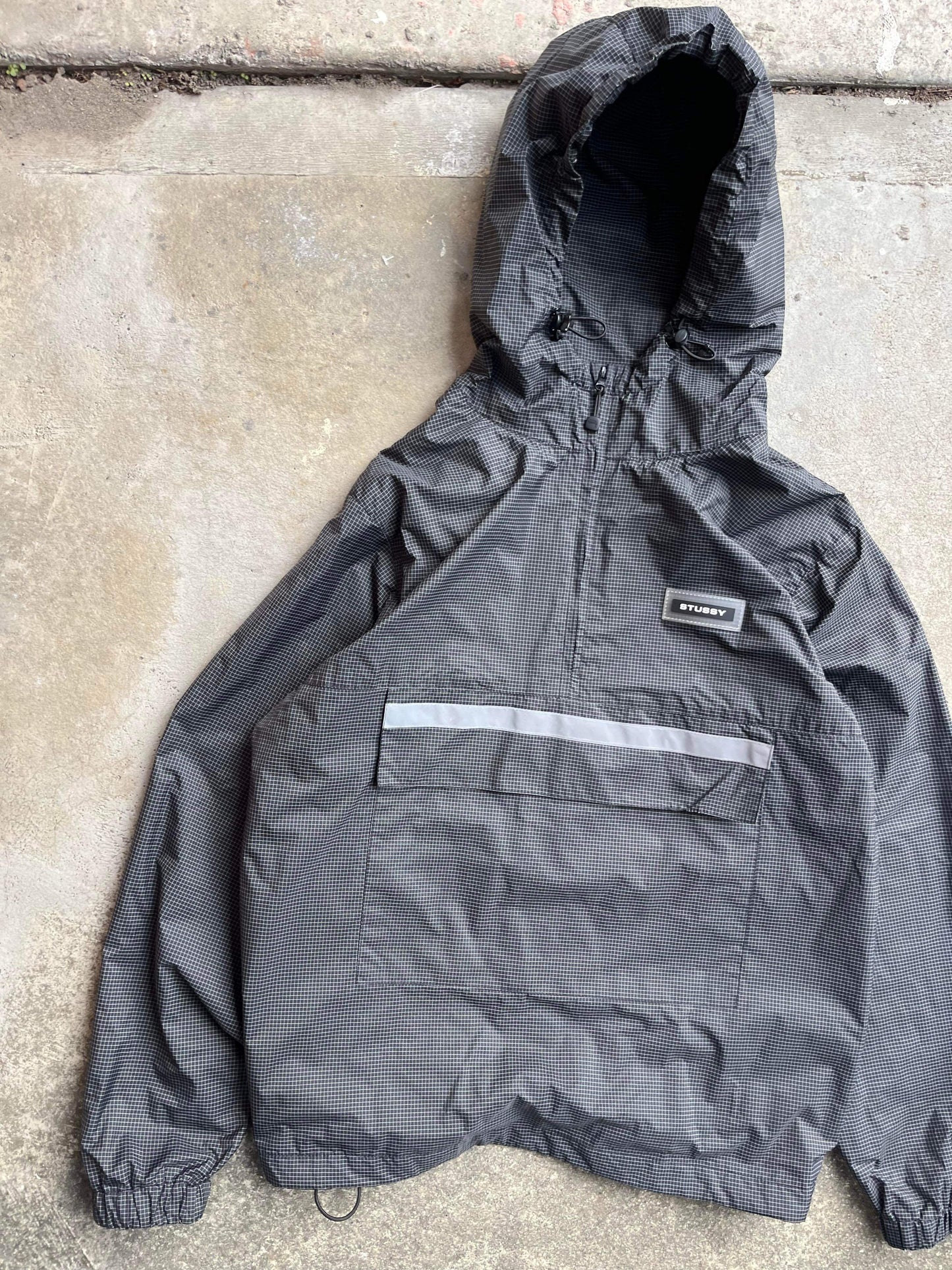 (S/M) Stussy 3M Reflective Windbreaker