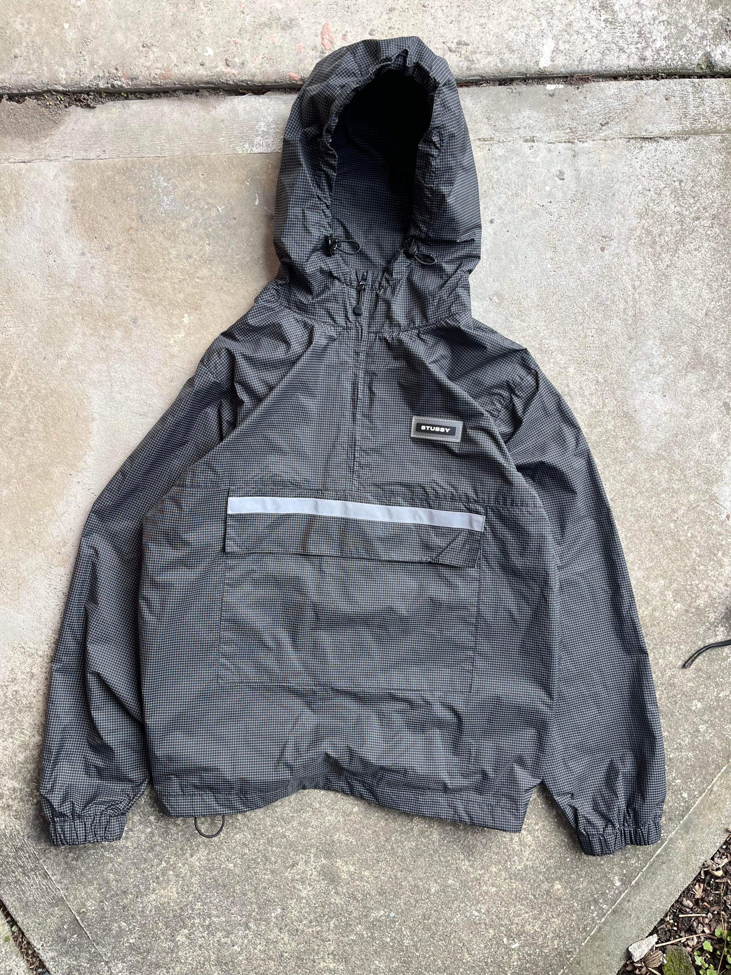 (S/M) Stussy 3M Reflective Windbreaker