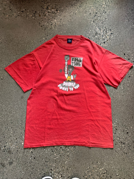 (L) 1999 Stussy Power to the People Tee