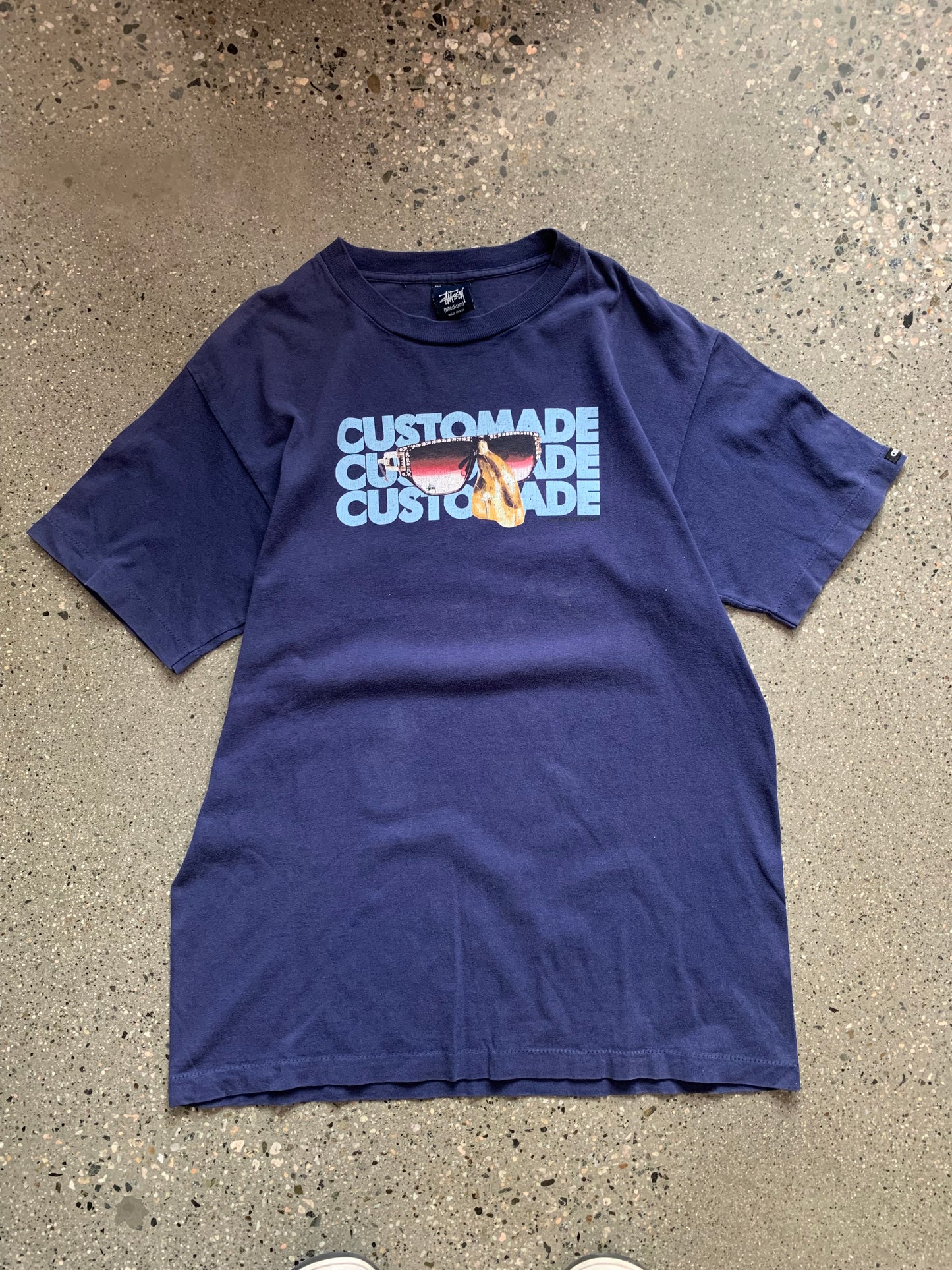(M) 90’s Stussy Shades Customade Tee