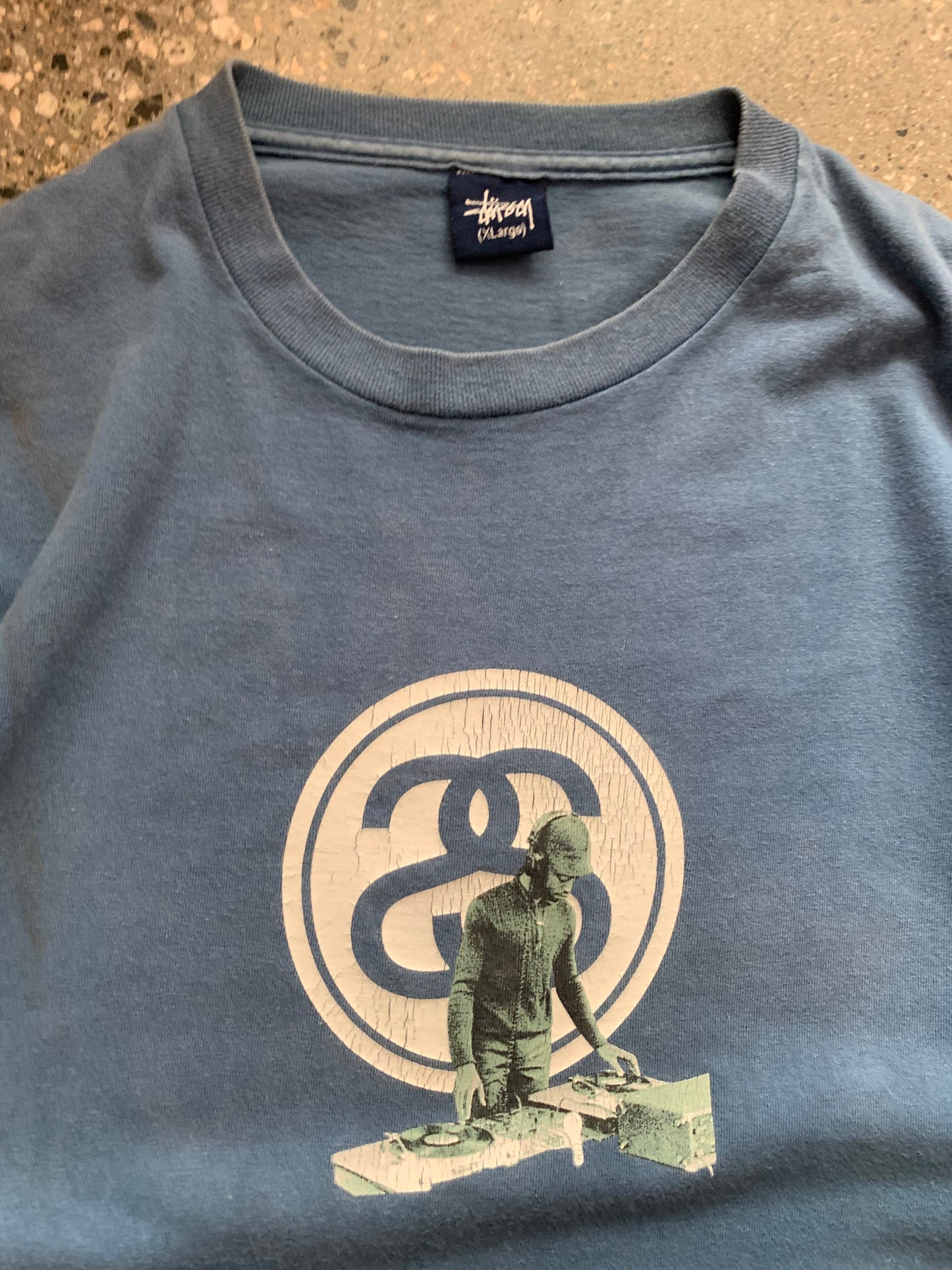 (XL) 90’s Stussy DJ Tee