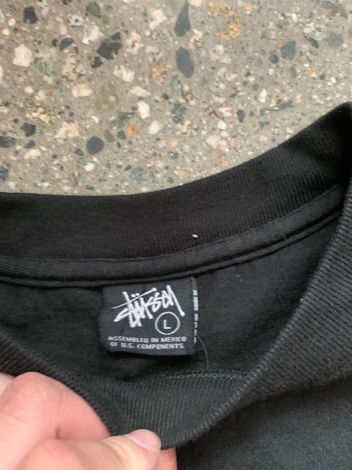 (L) 2000s Stussy Script Tee